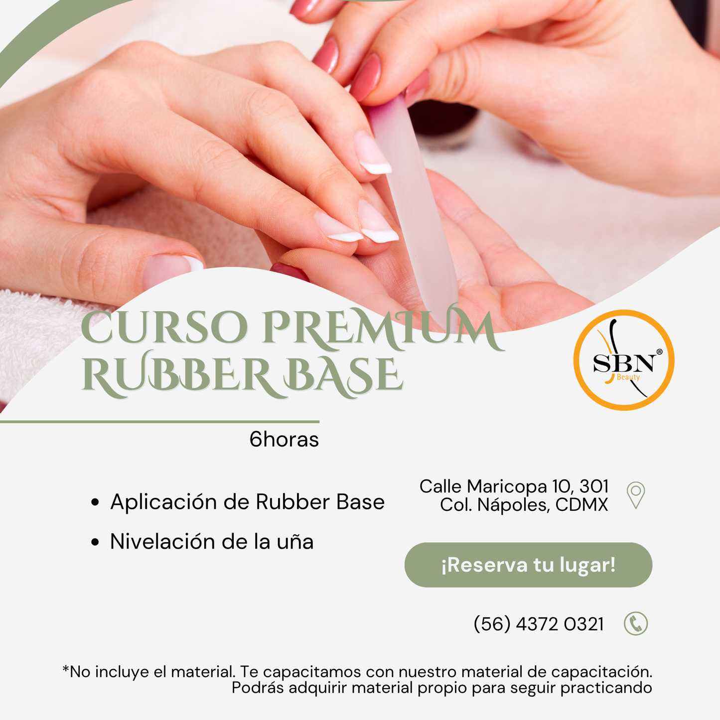 Curso Rubber Base 6 horas