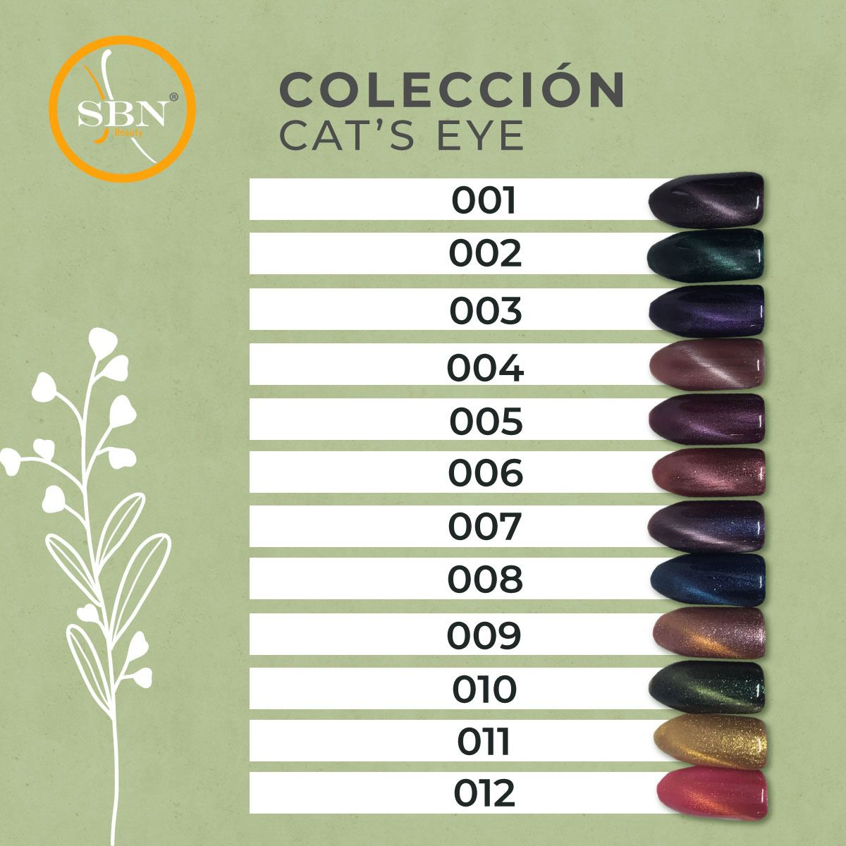Gel semipermanente Cat’s Eye