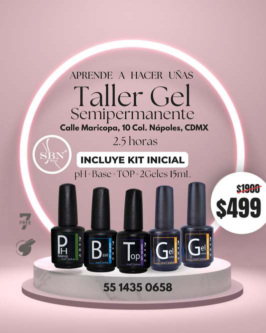 Taller Gel Semi 2.5 horas