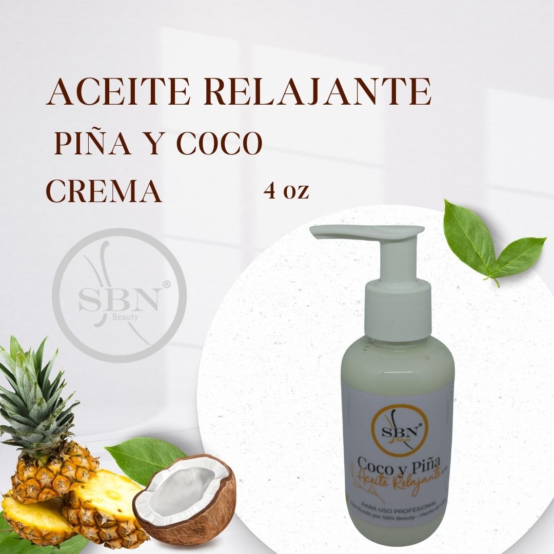Crema SBN Beauty  (Aceite Relajante)