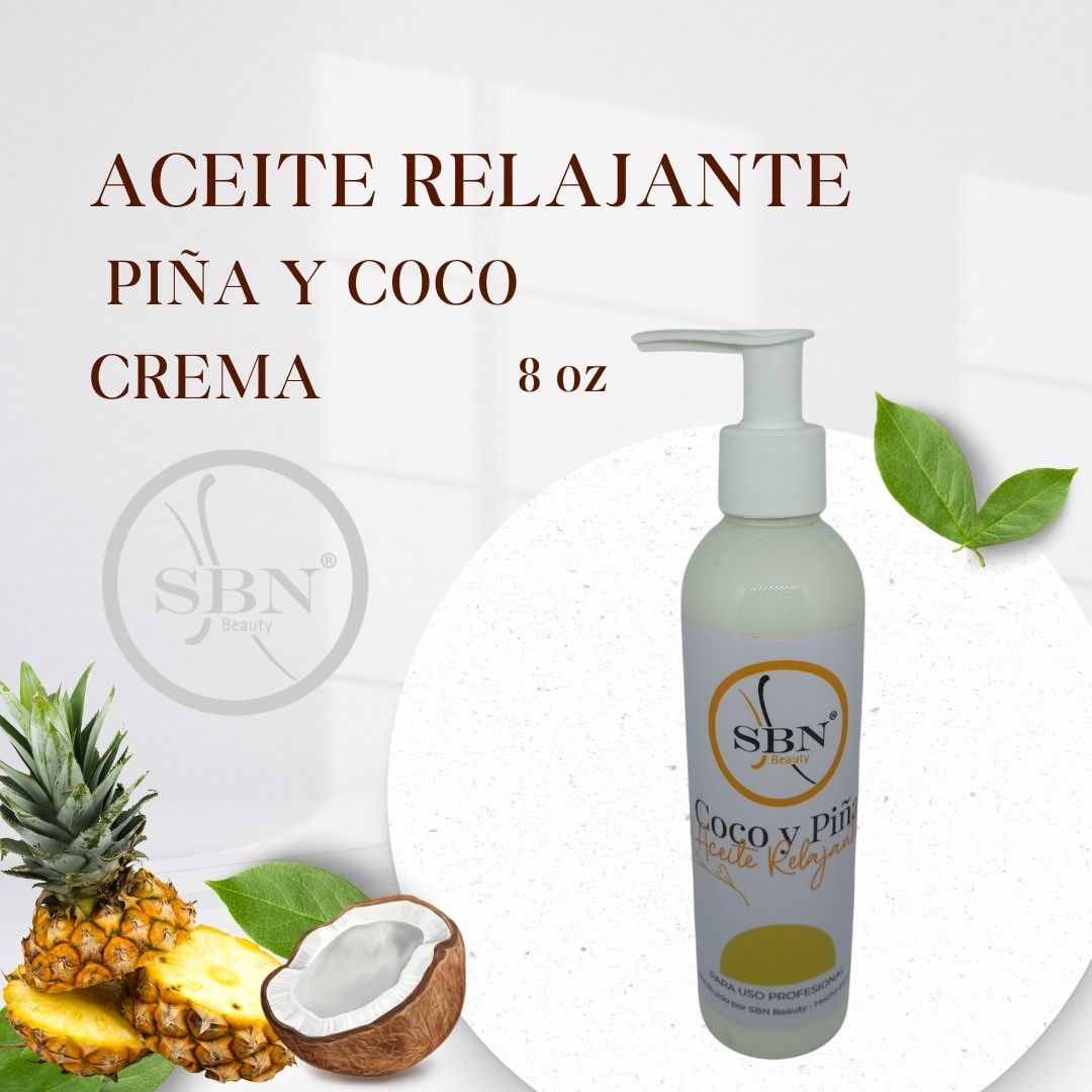 Crema SBN Beauty  (Aceite Relajante)