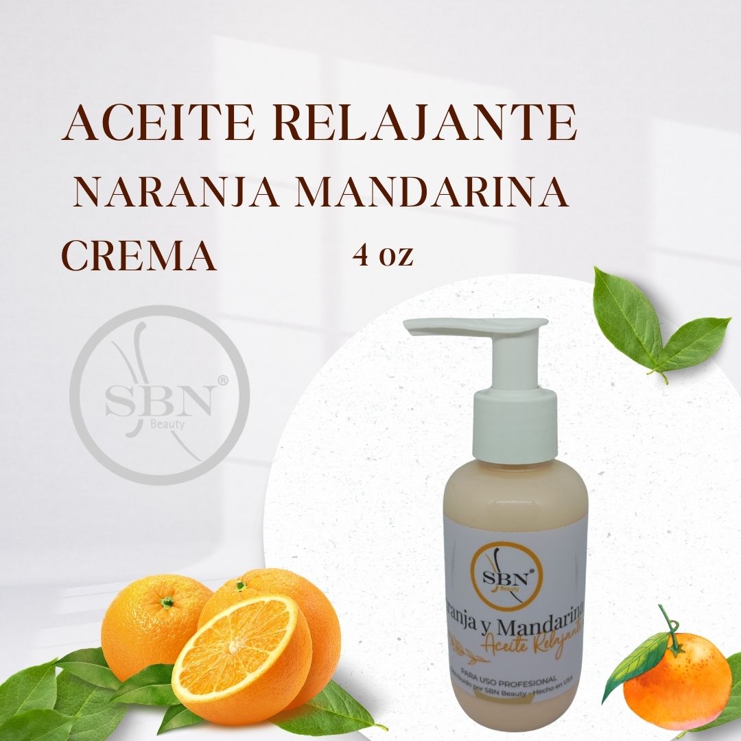 Crema SBN Beauty  (Aceite Relajante)