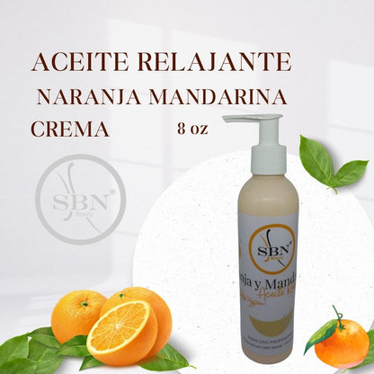 Crema SBN Beauty  (Aceite Relajante)