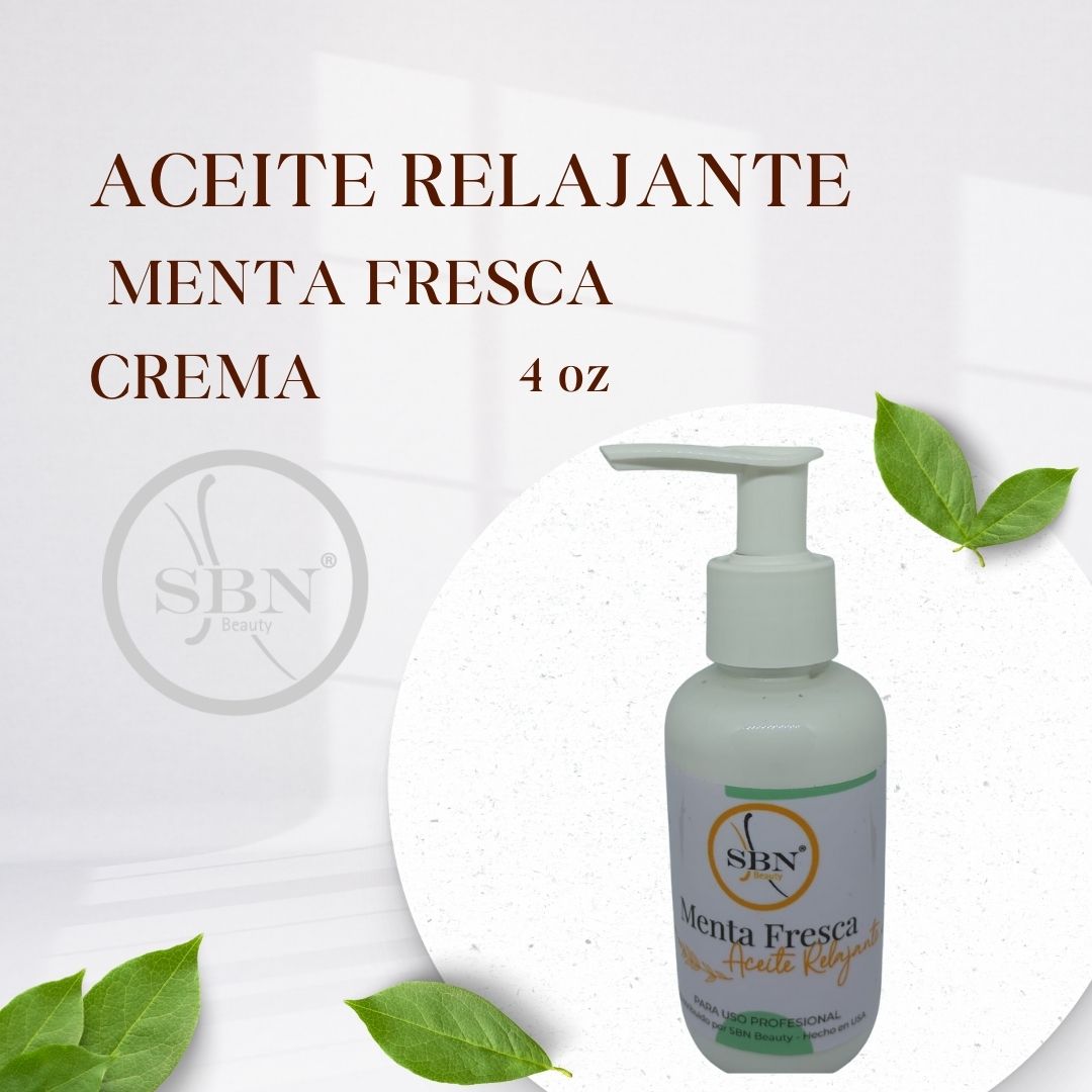 Crema SBN Beauty  (Aceite Relajante)