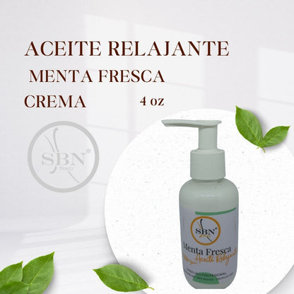 Crema SBN Beauty  (Aceite Relajante)