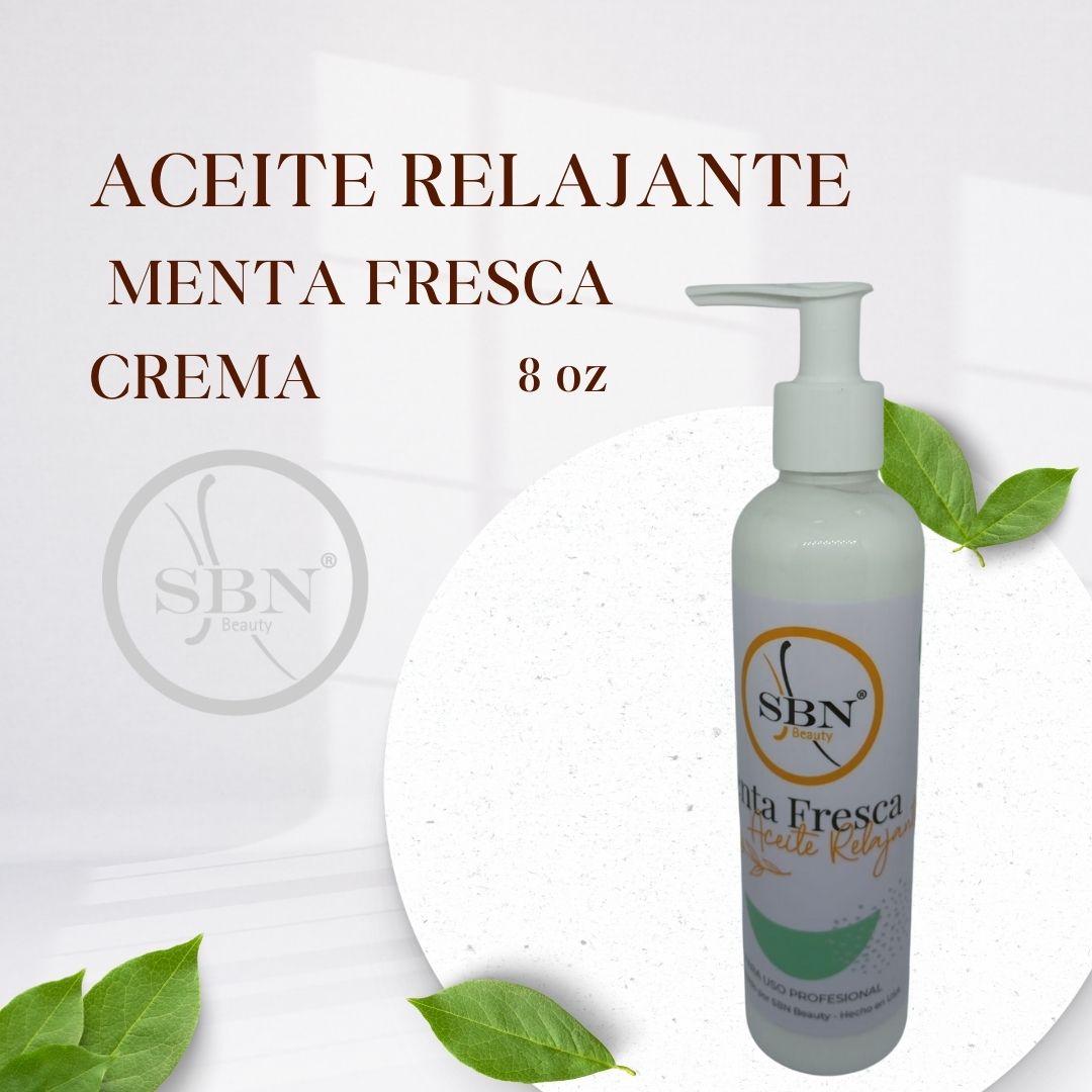 Crema SBN Beauty  (Aceite Relajante)