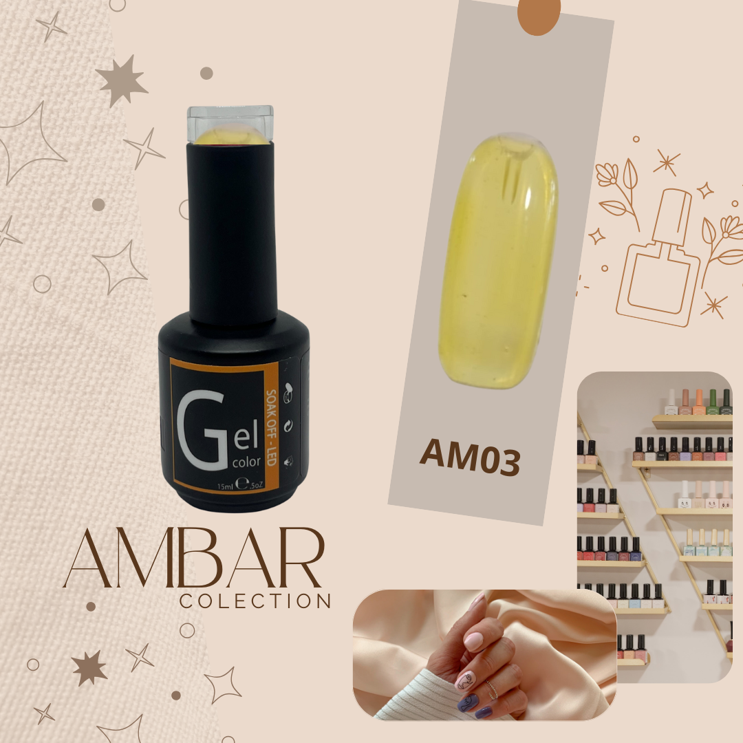 Gel AMBAR - Translúcidos 15mL