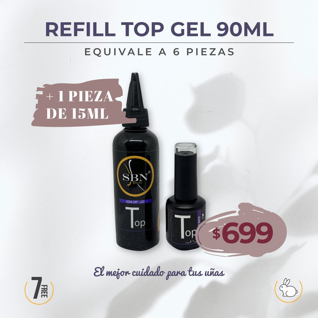 TOP GEL 90mL + 15mL