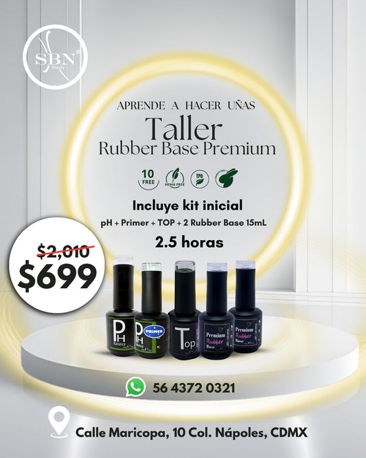 Taller RUBBER BASE 2.5 horas