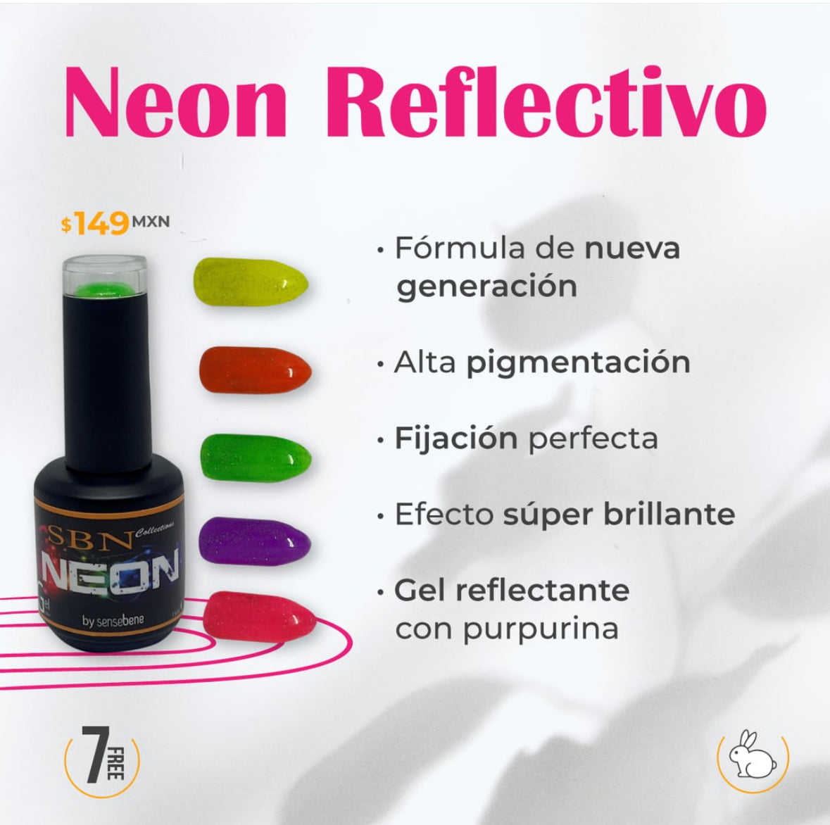 Gel Neón Reflectivo