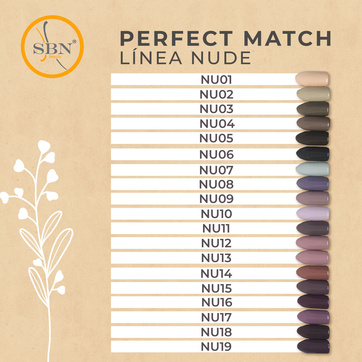 Esmalte NUDE 13mL