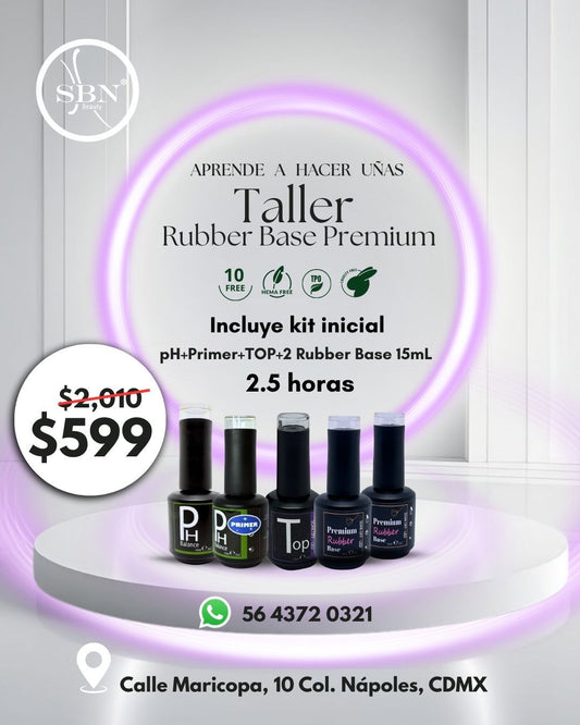 Taller RUBBER BASE 2.5 horas