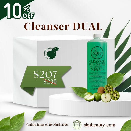 Cleanser DUAL + Sanitizer 944mL